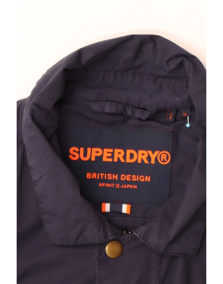Męska kurtka użytkowa Superdry UK 38, średnia, granatowa, bawełniana
