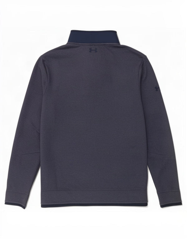 Męska bluza z kapturem Under Armour Cold Gear, w kolorze średniego granatu