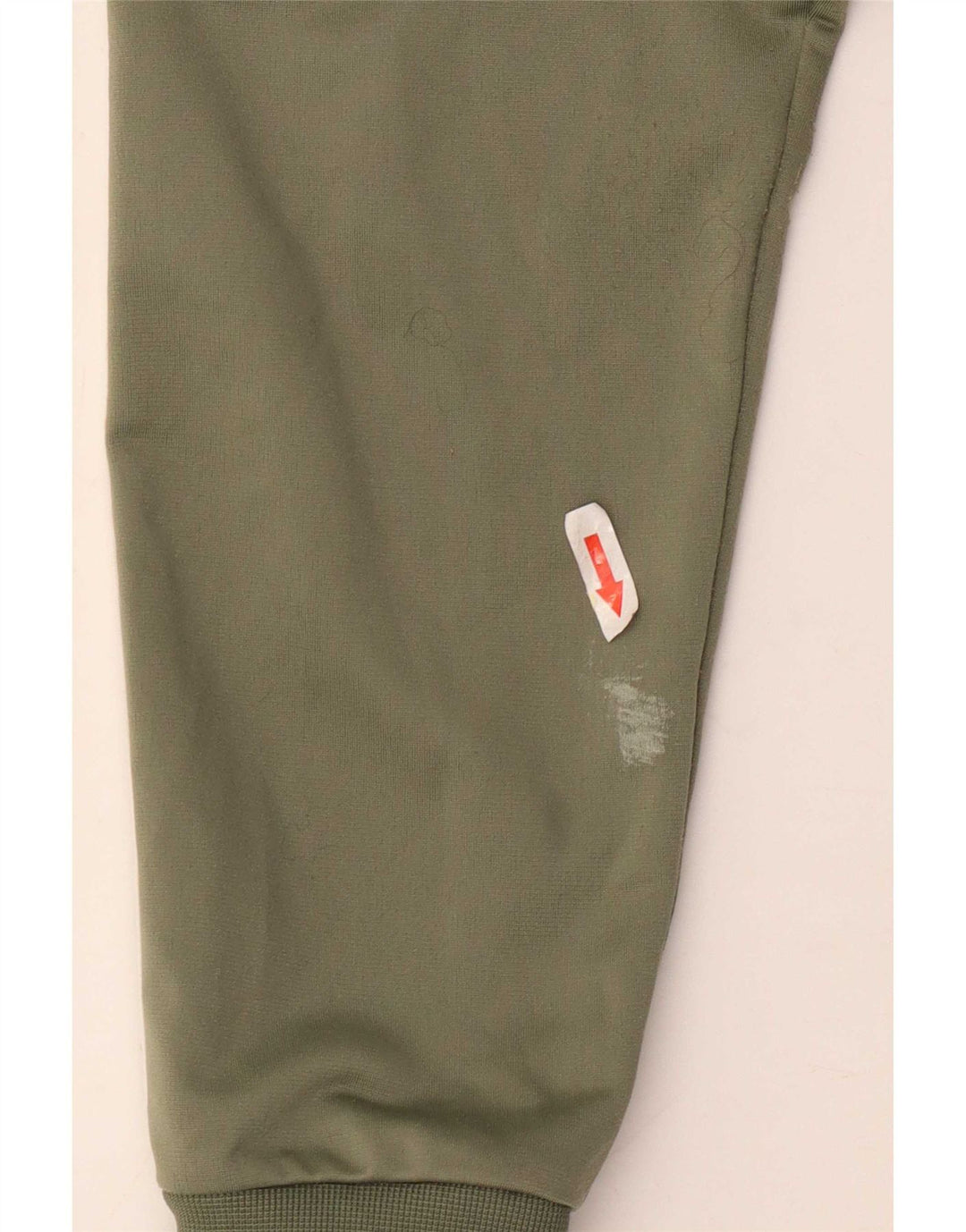 Adidas Męska bluza dresowa, mała, khaki, poliester