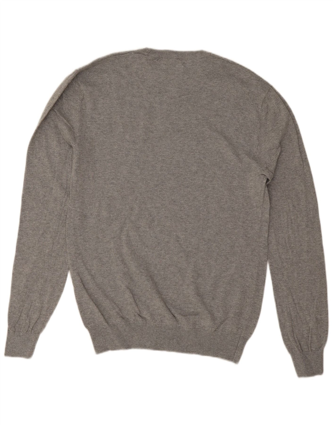 Męski sweter z okrągłym dekoltem Jack Wills, średnioszary, bawełniany