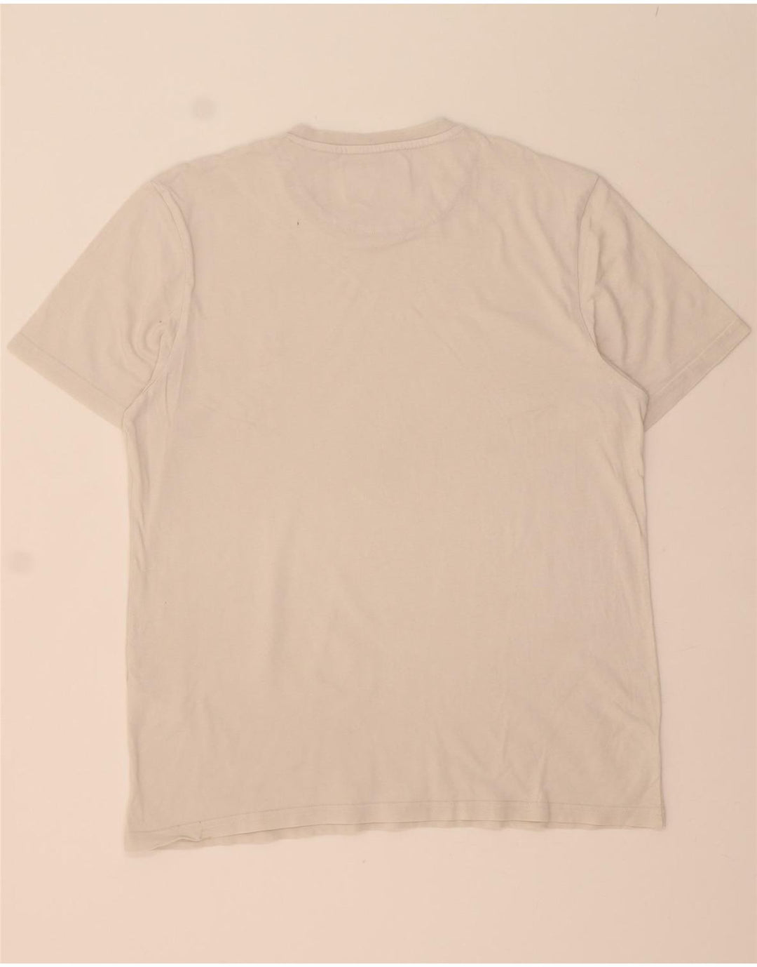 LYLE & SCOTT Mens T-Shirt Top XL White Cotton Vintage Lyle & Scott and Second-Hand Lyle & Scott from Messina Hembry 