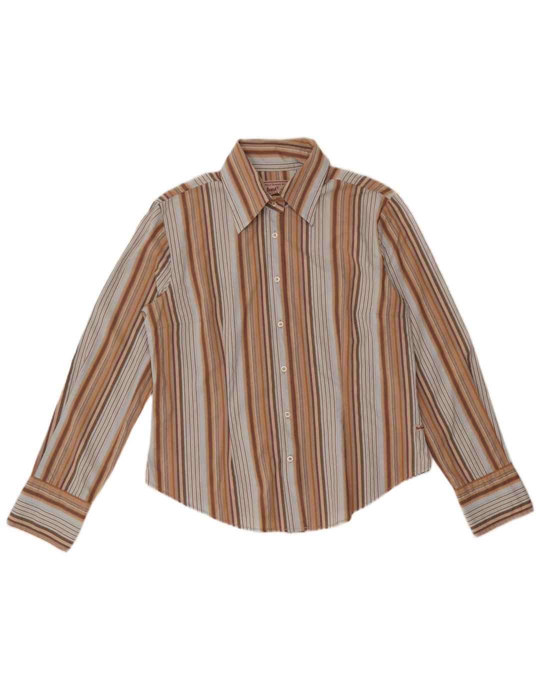 MARLBORO CLASSICS Damska koszula slim fit UK 18 XL w wielokolorowe paski