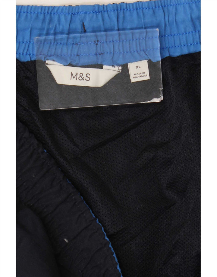 Męskie spodenki kąpielowe Marks & Spencer XL, granatowe, poliestrowe
