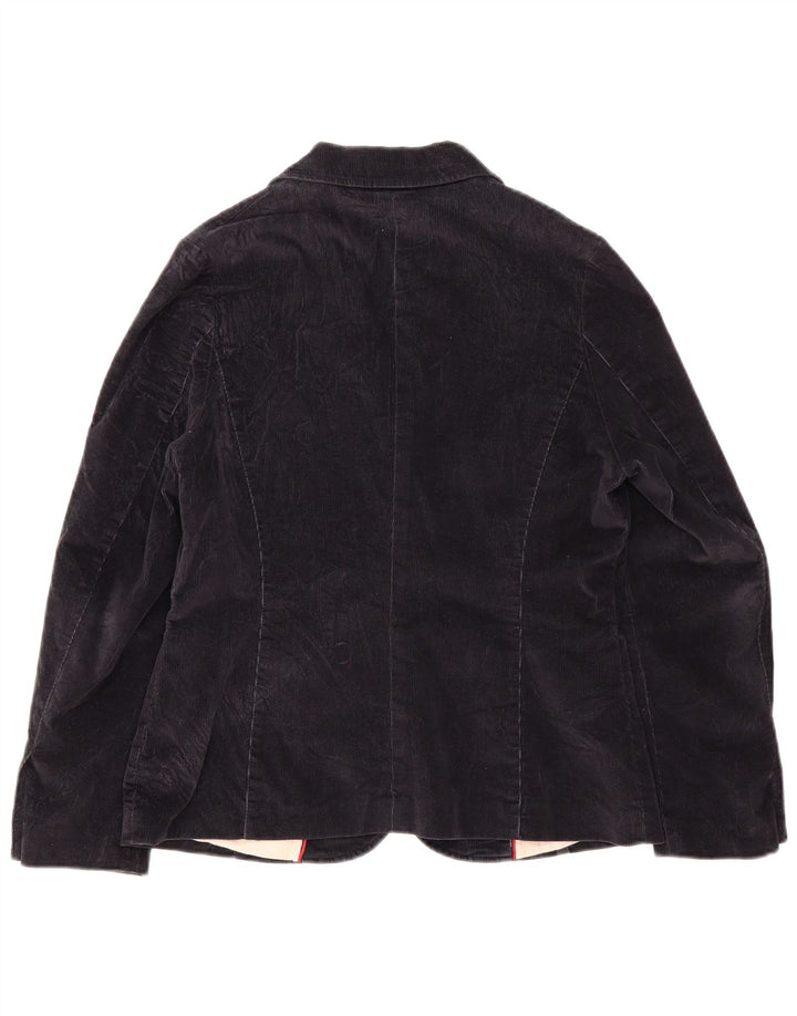 CONTE OF FLORENCE Damska marynarka zapinana na 2 guziki IT 46, duża, granatowa