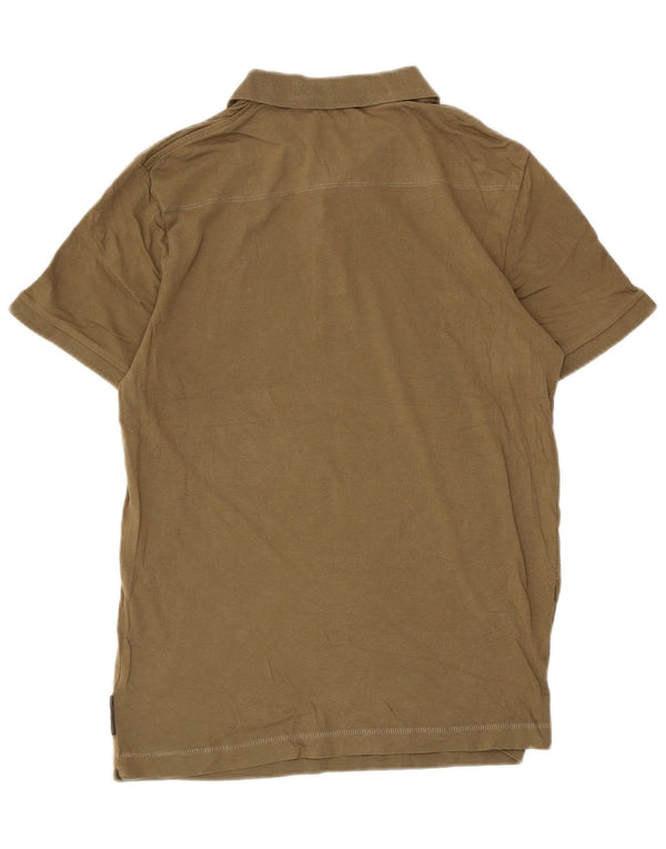 Męska ocieplana kurtka French Connection, mała, bawełniana khaki