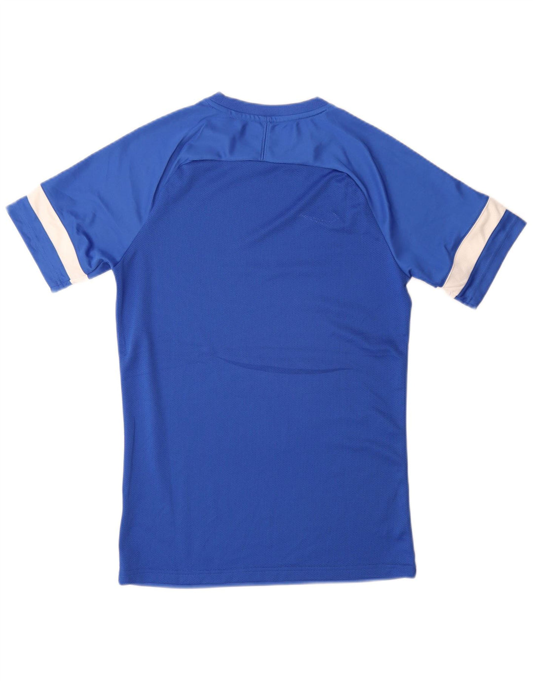 Męski T-shirt Nike Dri Fit, mały, niebieski, z blokami kolorów