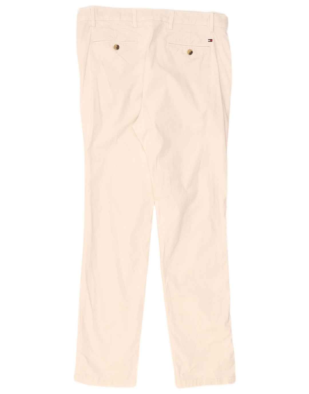 Męskie spodnie typu slim chino Tommy Hilfiger W34 L32 białe