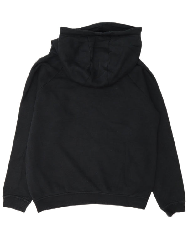 Damski sweter z kapturem Nike Graphic Oversize UK 14, średni czarny, bawełniany