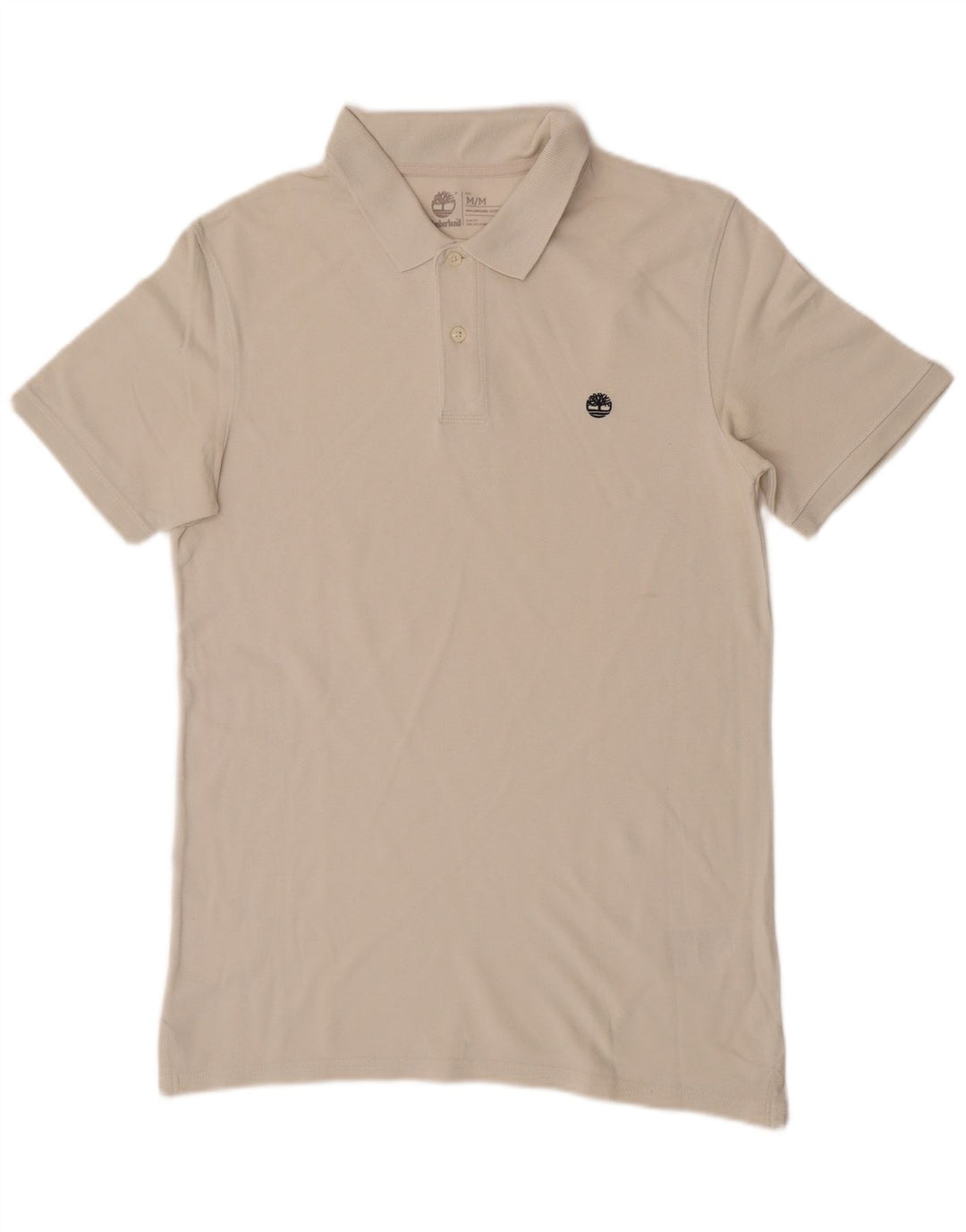 Męska koszulka polo Timberland Slim Fit, średnia beżowa bawełna