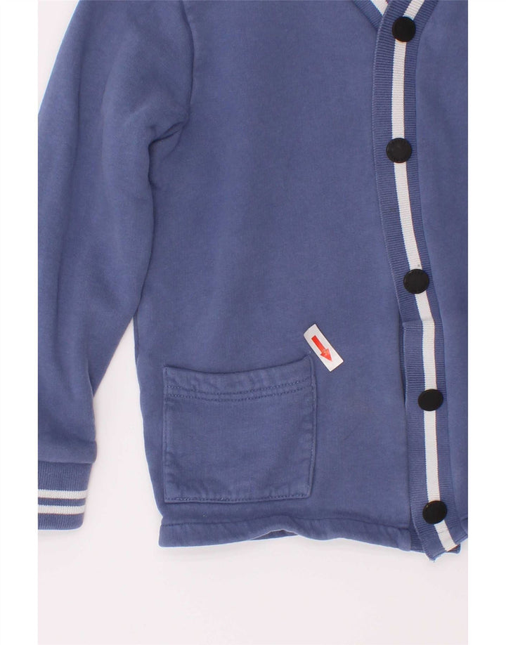Chłopięca bluza dresowa z grafiką Ted Baker, 5-6 lat, niebieska, bawełniana