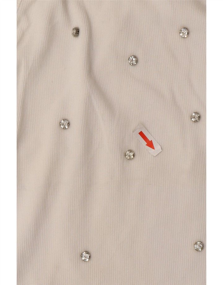 Krótki top damski Zara UK 8 Small White