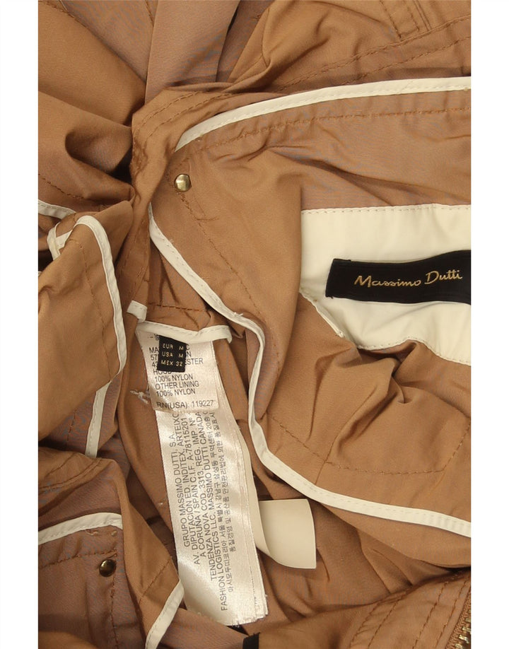 Kurtka damska Massimo Dutti UK 14, średnia beżowa, bawełniana