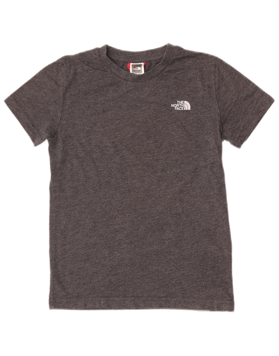 T-shirt chłopięcy The North Face 9-10 lat, średnioszary, bawełniany