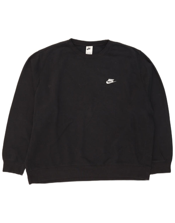 Męski sweter dresowy Nike 2XL, czarny, bawełniany