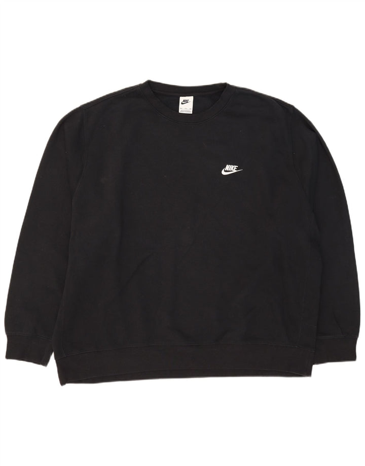 Męski sweter dresowy Nike 2XL, czarny, bawełniany