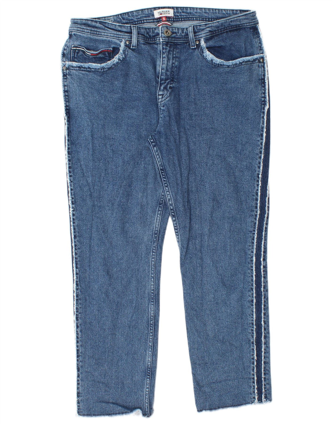 Damskie jeansy Slim Tommy Hilfiger W30 L25 Niebieskie bawełniane
