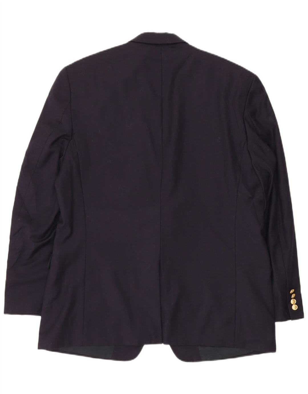 RALPH LAUREN Męska marynarka zapinana na 2 guziki UK 44 2XL Granatowa wełna