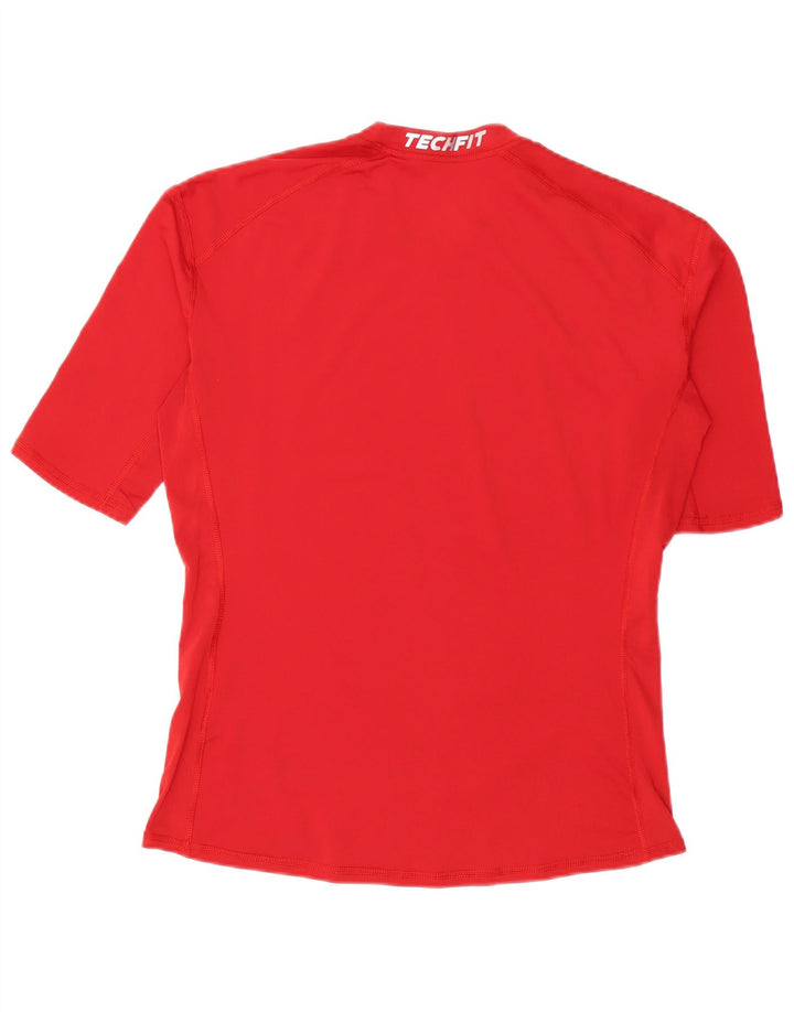 Męska koszulka ADIDAS Climalite Top XL, czerwona, poliester