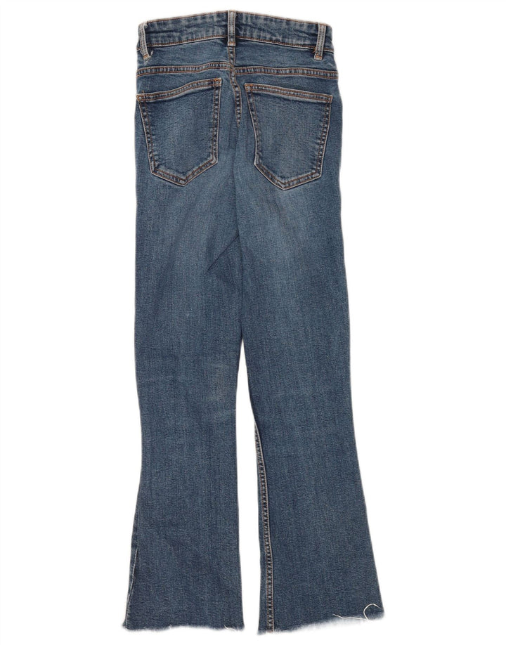 Jeansy damskie Bootcut Zara EU 34 2XS W24 L26 Niebieskie