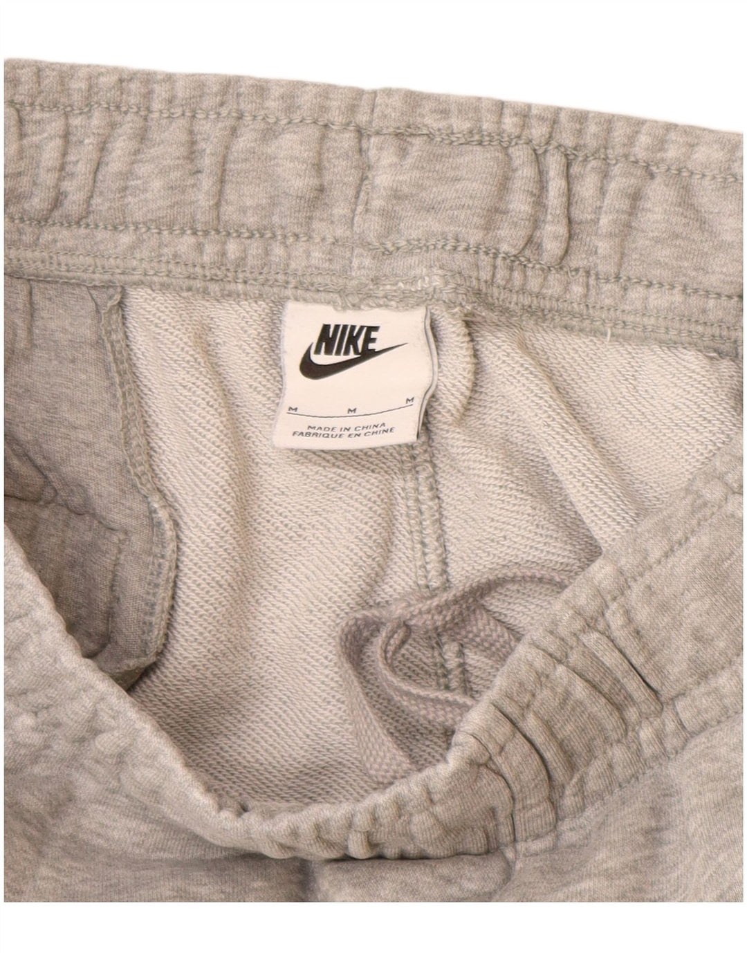 Męskie spodnie dresowe Nike Joggers Średnioszary, bawełniany nakrapiany