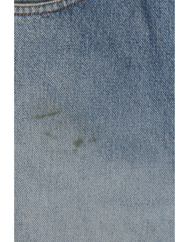 SISLEY Mens Straight Jeans  W34 L30 Blue Cotton