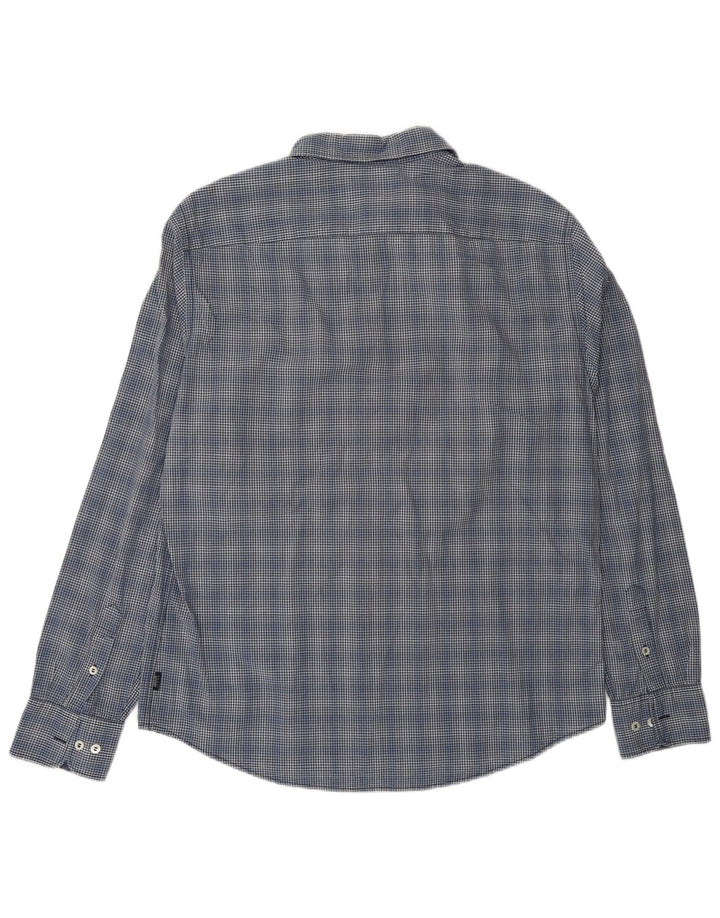 Koszula męska Armani Jeans XL, granatowa, w kratkę