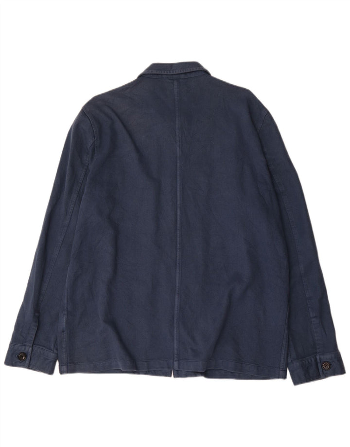 Męska kurtka użytkowa Nudie Jeans UK 40, duża, niebieska, bawełniana