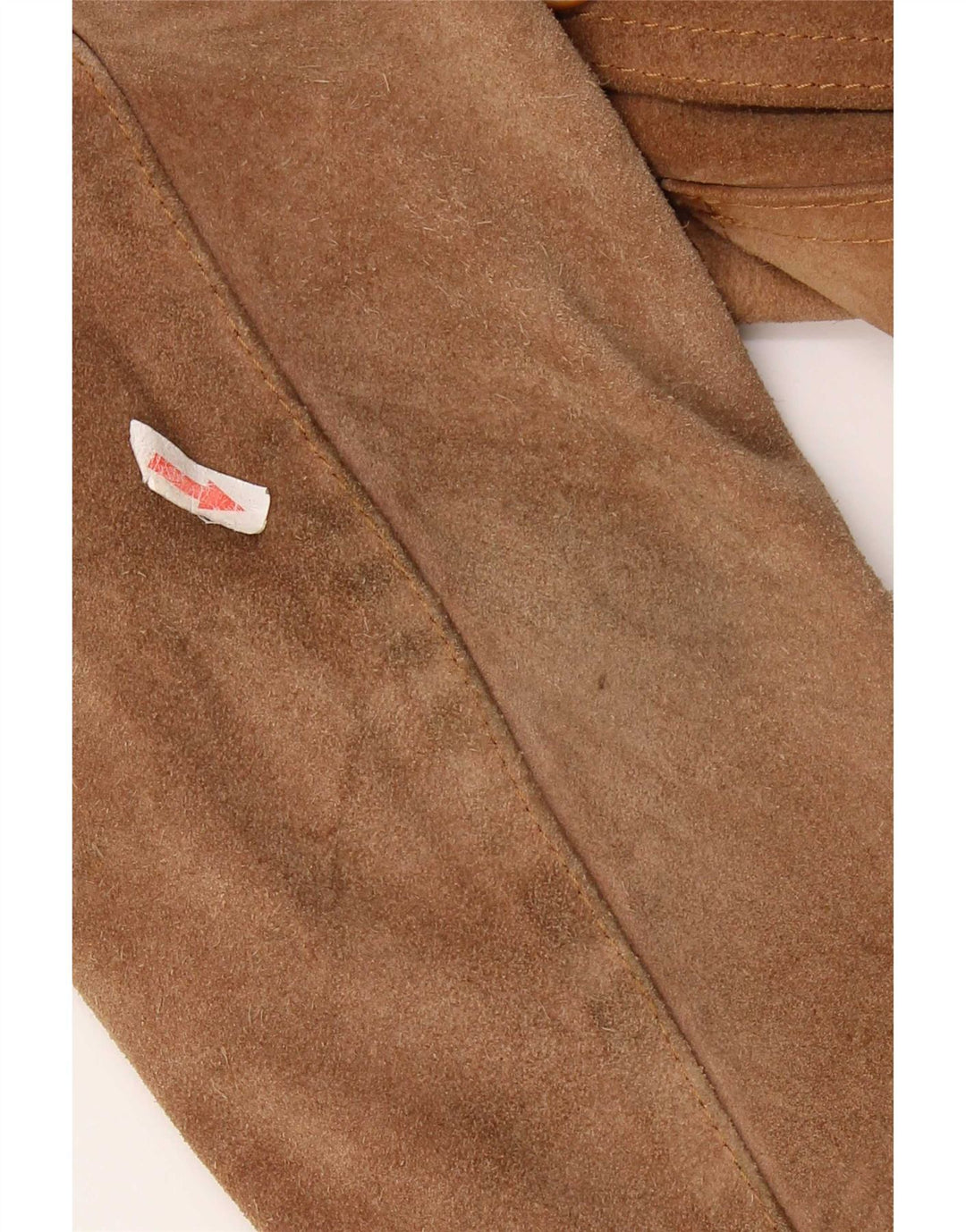 Vintage męska zamszowa kurtka bomber IT 52 XL brązowa skóra