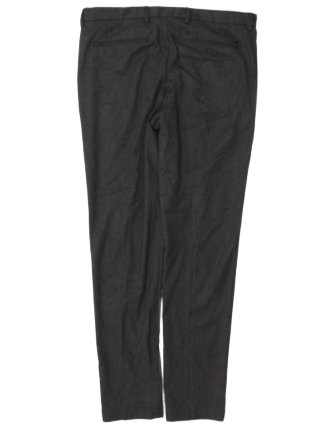 Męskie spodnie typu slim chino Hugo Boss EU 50 Large W34 L32 Szary poliester