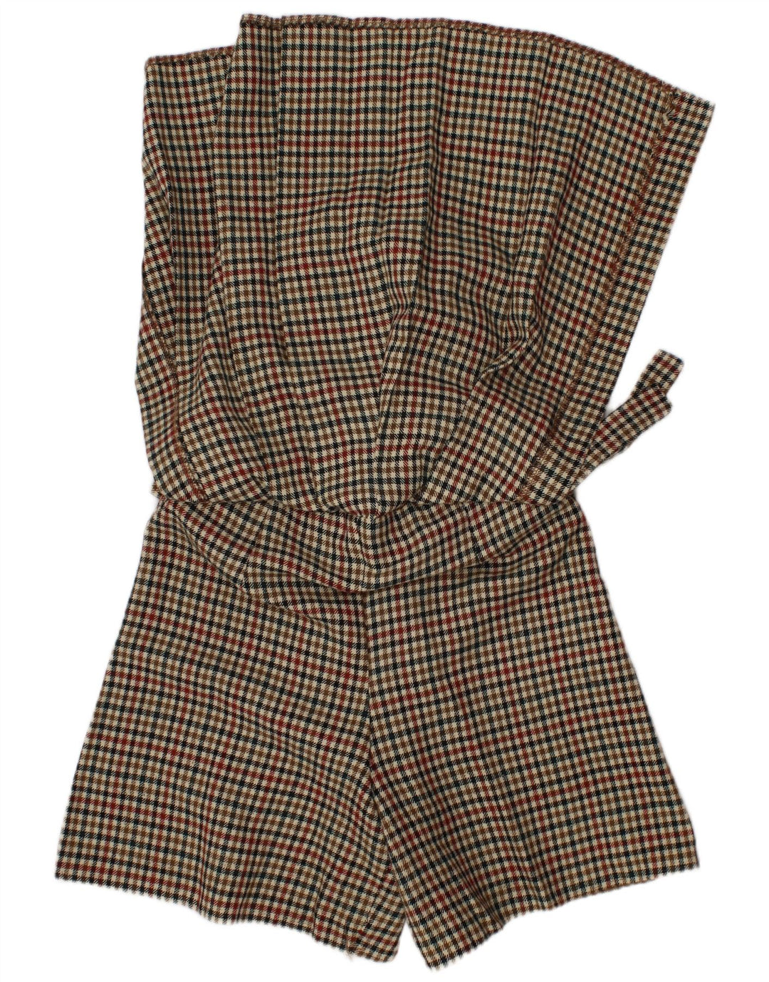 Skort dziewczęcy ZARA 9-10 lat Wielobarwny poliester w pepitkę