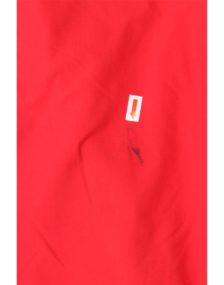 Męska kurtka wiatrówka THE NORTH FACE UK 44 2XL, poliester w kolorze czerwonym