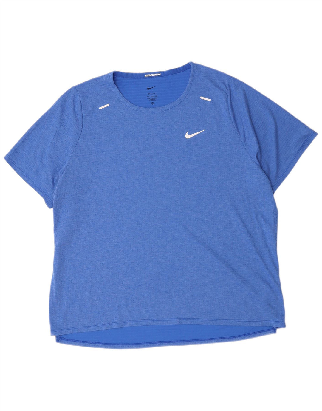 Męski T-shirt NIKE Dri Fit, 2XL, niebieski poliester