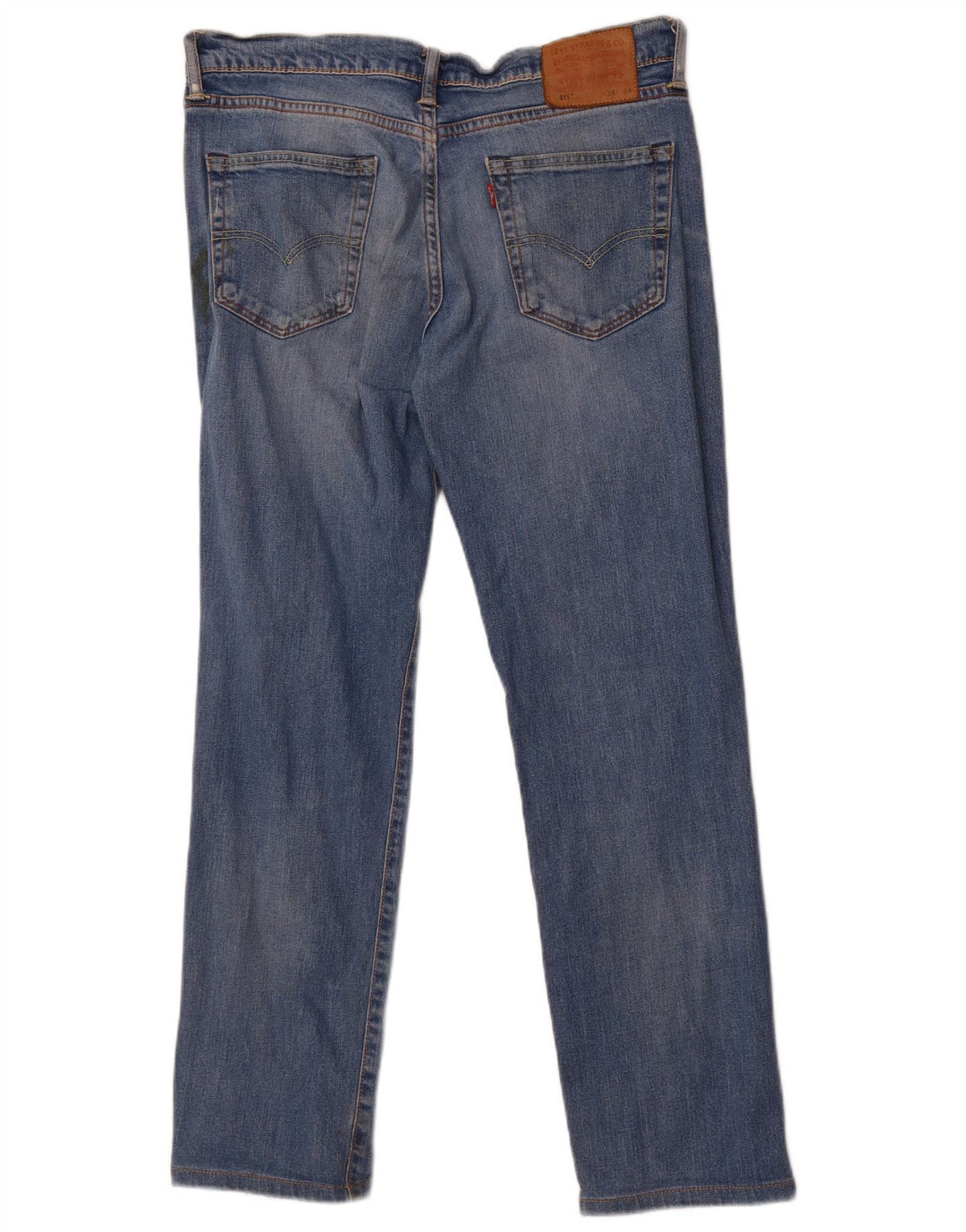 Męskie jeansy Levi's 511 Slim W34 L29 Niebieska bawełna