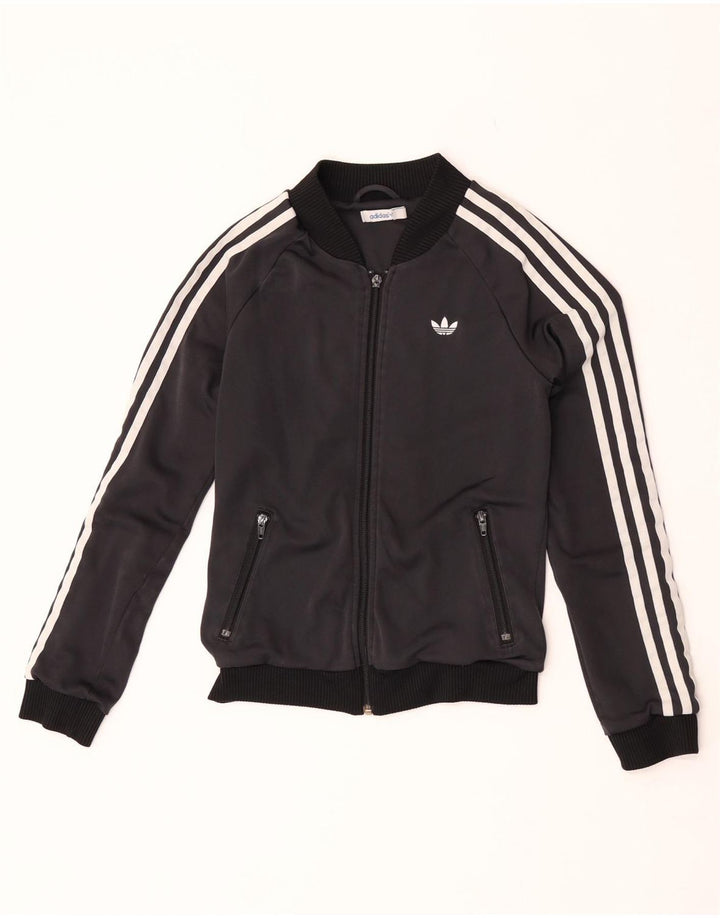 Damska bluza dresowa Adidas EU 34 XS z czarnego nylonu