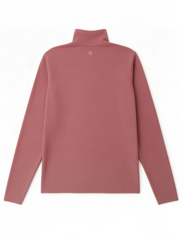 Damski sweter polarowy Mountain Warehouse z zamkiem błyskawicznym, UK 6 XS, różowy poliester