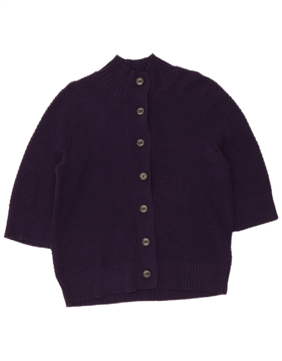 Damski sweter rozpinany CHAPS z rękawem 3/4 UK 12, średni fiolet