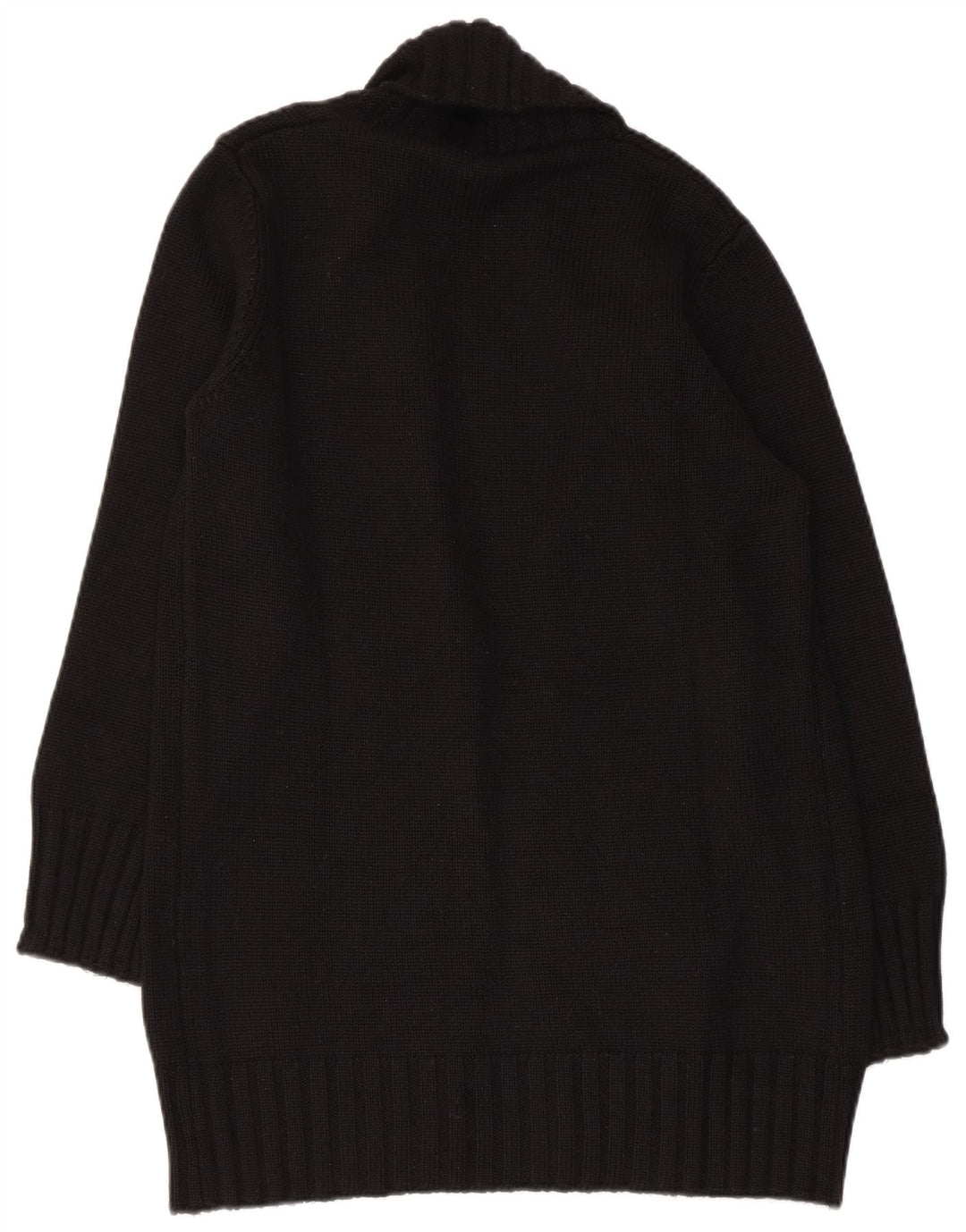 Rozpinany sweter damski Benetton UK 12, średni czarny