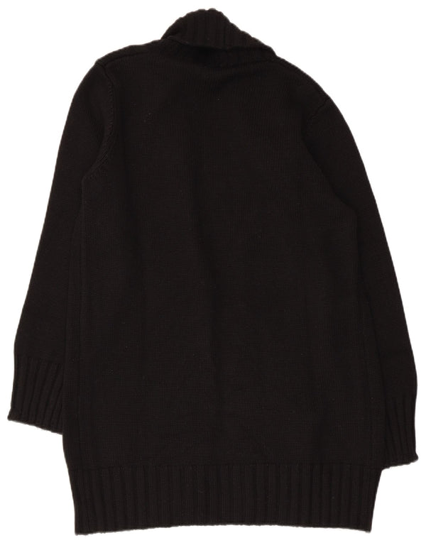 Rozpinany sweter damski Benetton UK 12, średni czarny