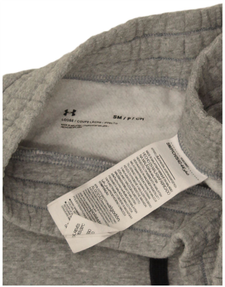 Męskie spodnie dresowe Under Armour, małe, szare, bawełniane