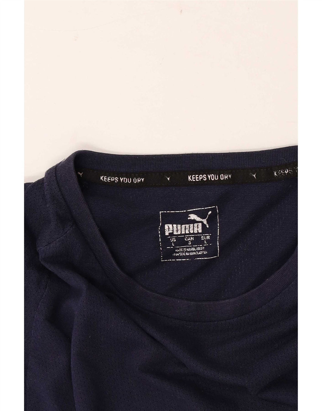 T-shirt męski Puma, duży, granatowy