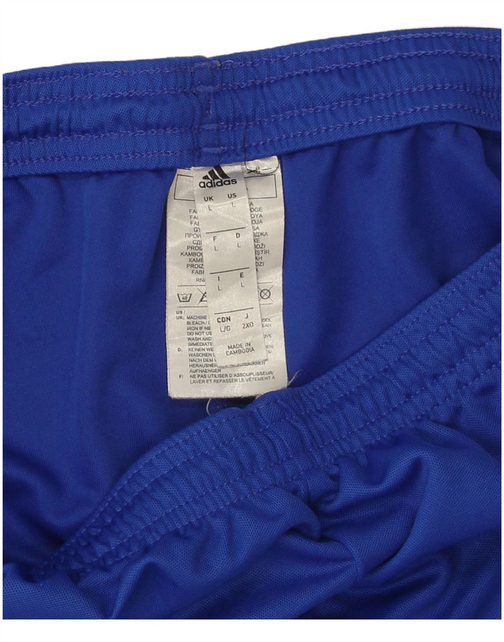 ADIDAS Mens Aeroready Sport Shorts Large  Blue Polyester