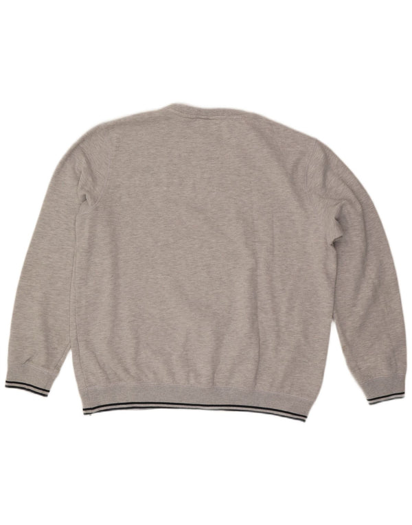 Męski sweter TOG 24 XL, szary, bawełniany