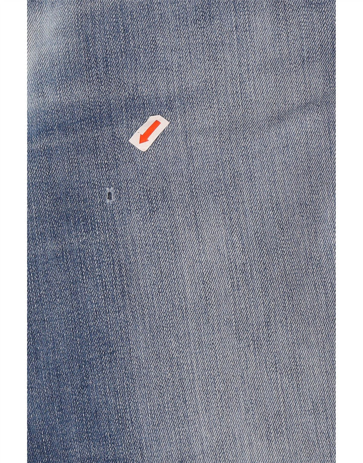 Męskie jeansy WRANGLER Texas Stretch Straight W34 L30 Niebieskie, bawełniane