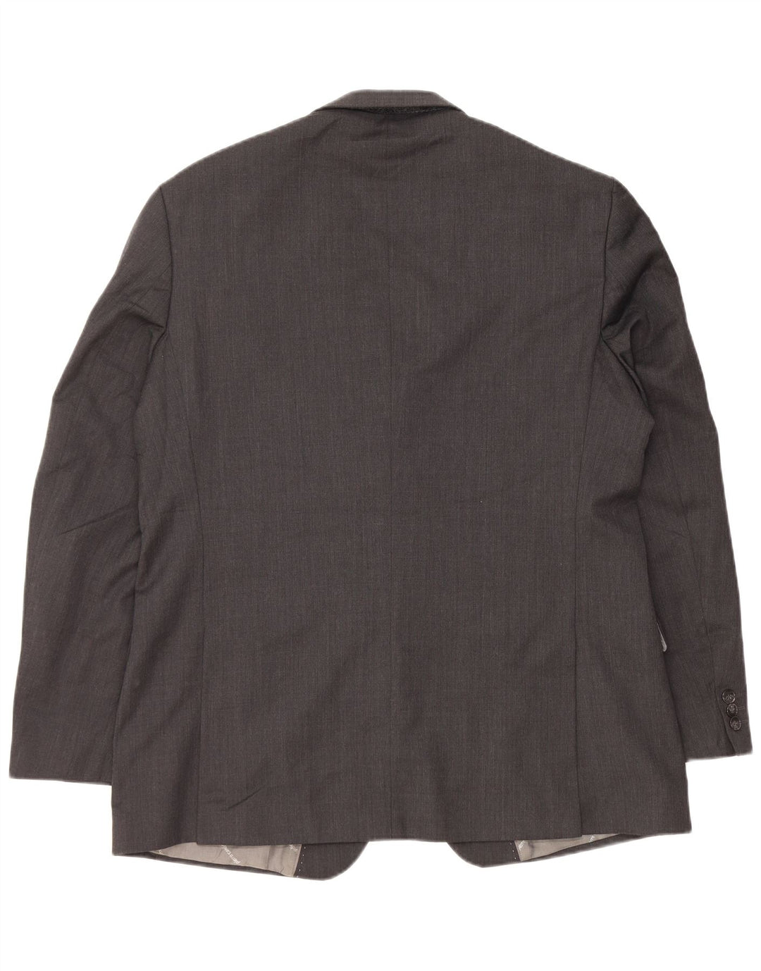 Męska marynarka Pierre Cardin zapinana na 2 guziki IT 54 2XL Szara wełna