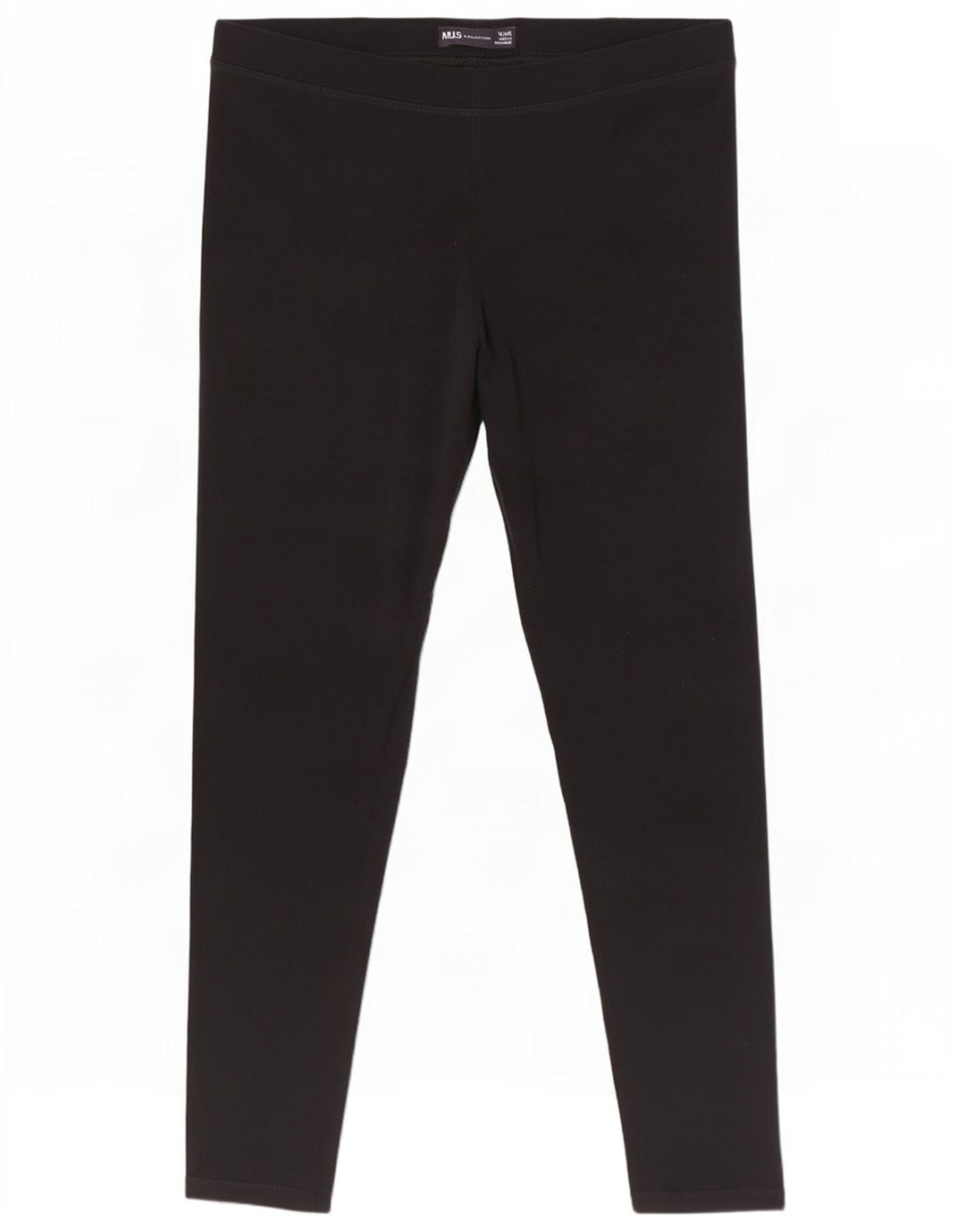 Legginsy damskie Marks & Spencer UK 12, średnie, czarne, bawełniane