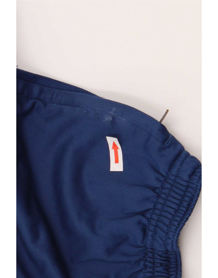 Męskie spodnie dresowe Nike Dri Fit, poliester w kolorze średniego granatu, w blokach kolorów