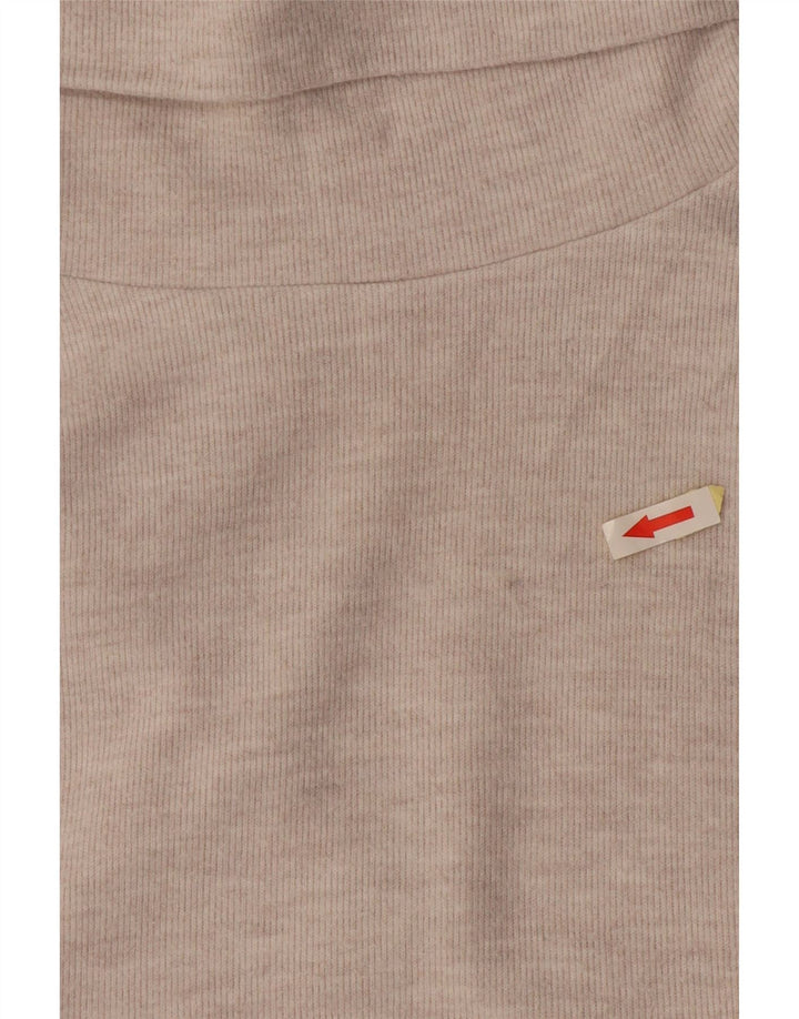 Damska bluzka bez rękawów z wywijanym dekoltem Zara UK 10 Small White