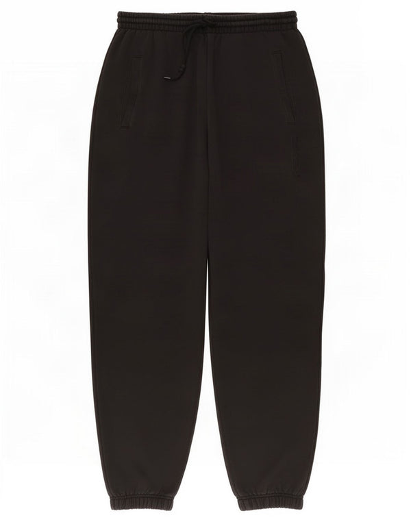Damskie spodnie dresowe Adidas Joggers UK 10 Małe czarne bawełniane