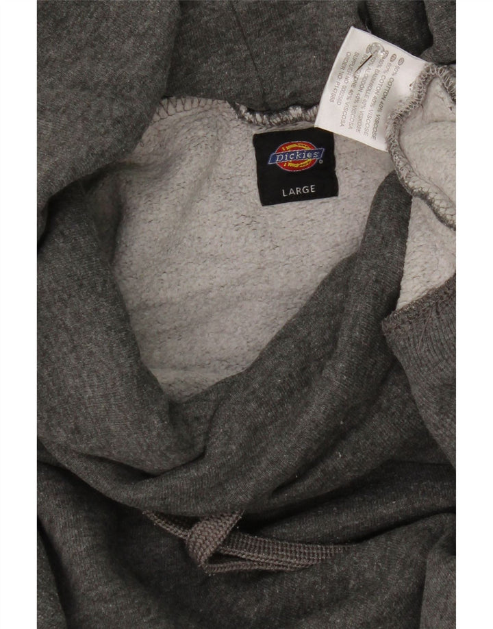 Damski sweter Dickies UK 16, duży, szary, bawełniany