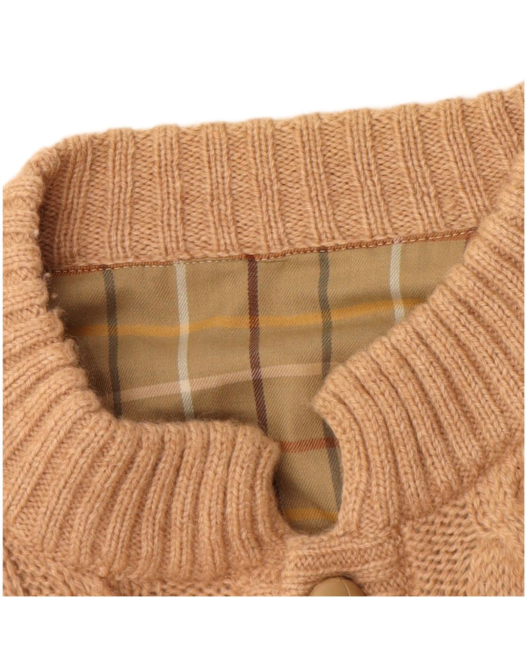 Sweter męski w stylu vintage, duży, beżowy